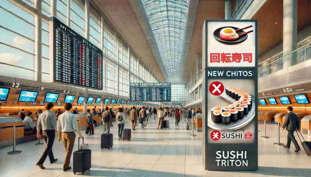 新千歳空港 回転寿司 トリトン