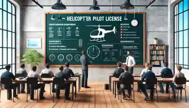 ヘリコプター免許取得の難易度：一般的な資格と比較してみた