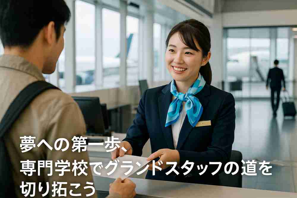 グランドスタッフ なるには
