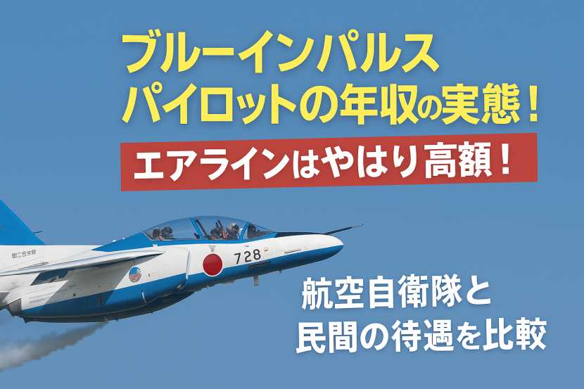 ブルーインパルス パイロット 年収