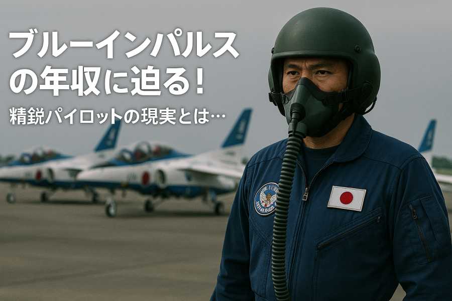 ブルーインパルス パイロット 年収1