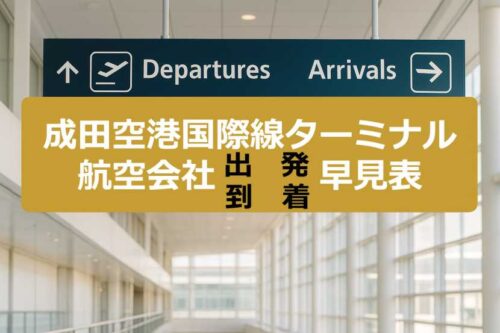 成田空港 国際線 ターミナル どっち2