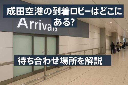 成田空港 国際線 到着 迎え1