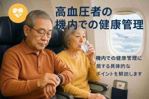 高血圧 飛行機 注意点１