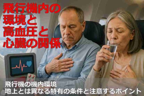 高血圧 飛行機 注意点２