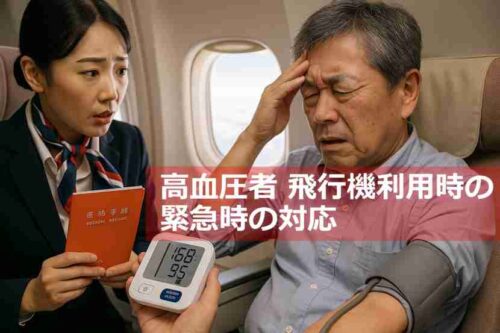 高血圧 飛行機 注意点３