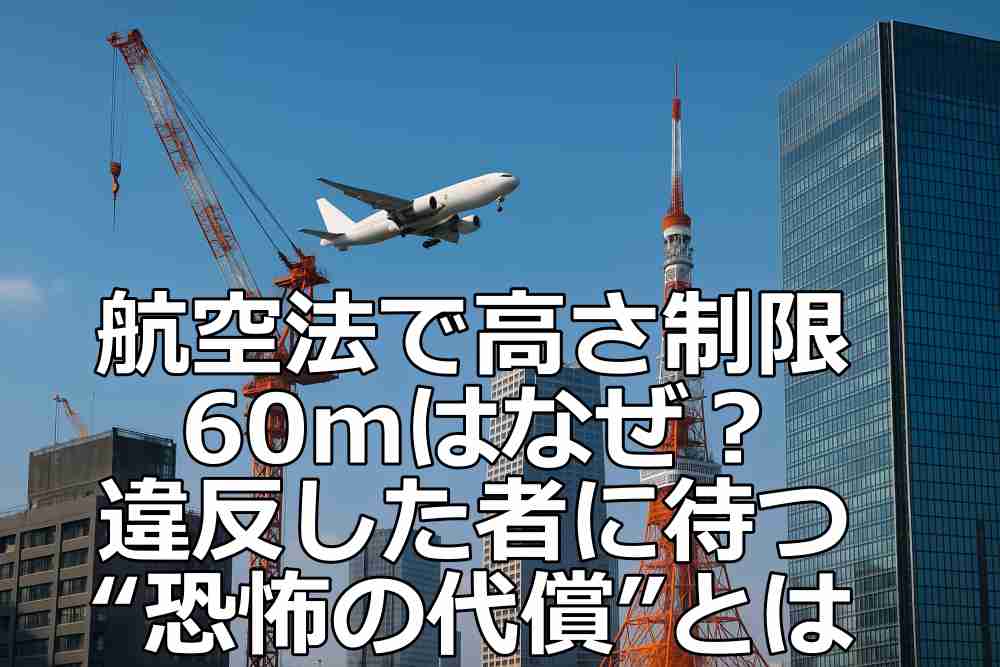 航空法 高さ制限 60m