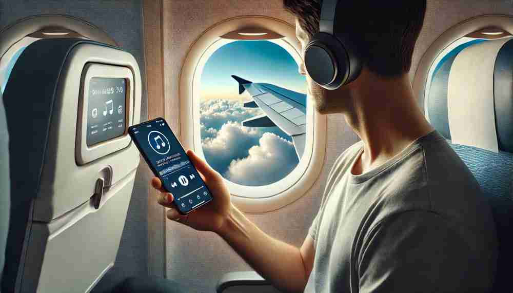 オフラインで聴ける音楽アプリ 無料 飛行機2