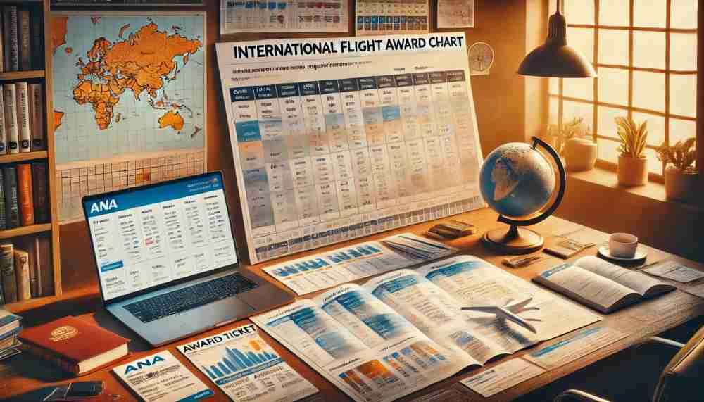 ANAマイル国際線早見表公開2025-2