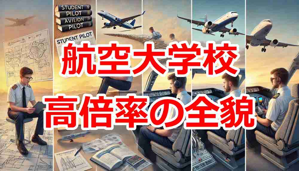 航空大学校 倍率が10倍以上の全貌と合格する人の思考を公開！